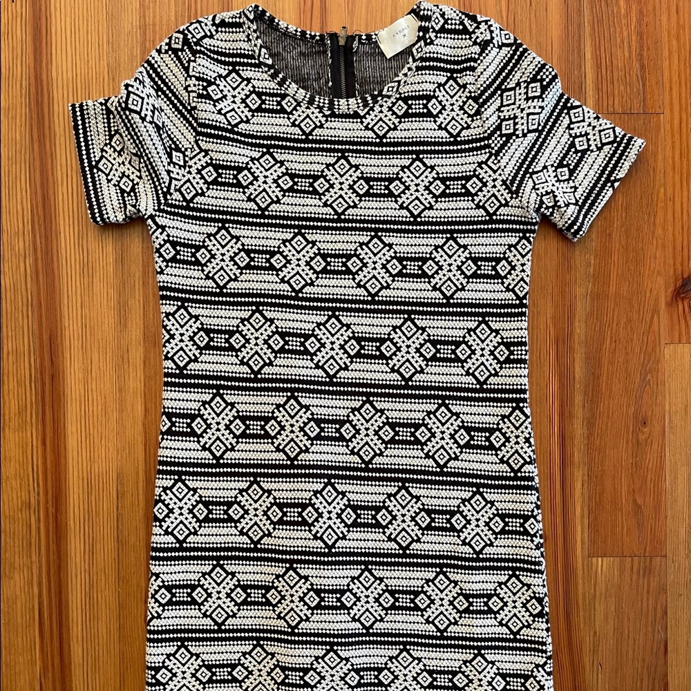 Patterned Shift Dress - image 2